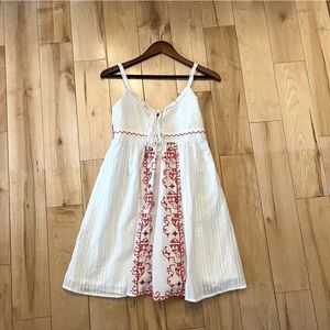 Esley Dress Size Medium Mexico vibes! embroidered dress floral boho chic